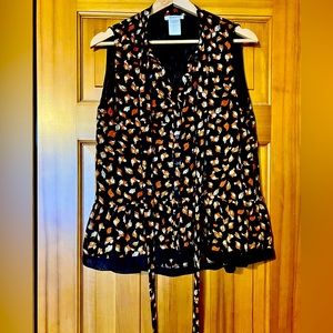 💥 3 for $20💥 Sleeveless Bird Blouse